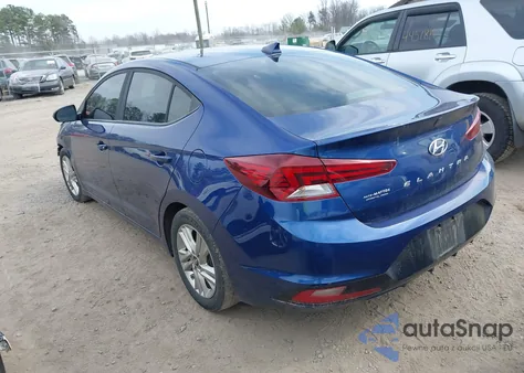2019 Hyundai Elantra Sel из США, поврежденный, VIN 5NPD84LF8KH416823